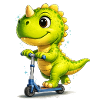 Skate Dino 