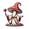 Pilz Zauberer