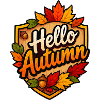 Hallo Herbstlaub Logo
