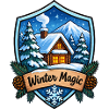 Winterhütte Schild