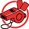 Schiedsrichter Pfeife Icon