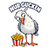 Nur gucken – Möwe mit Pommes
