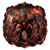 Vulkanischer Golem