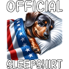 Dackel US Schlafshirt