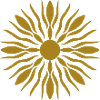 Goldene Sonnenstrahlstrahlung
