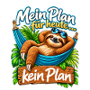 Mein Plan für heute – Faultier