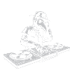 Dark Vibes Plague Doctor DJ
