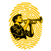 Trompete Fingerabdruck Trompeter Jazz Blasmusik