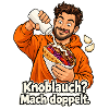 Döner mit Knoblauch