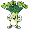 Veggie Wins: Lauchheld Cartoon