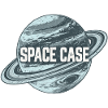 Space Case Planetenkreis Retro-Logo