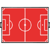 Fussballfeld Spielfeld Grafik