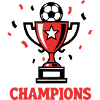 Champions Pokal Wappen Logo