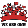 Fankurve We Are One Logo