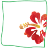 Hibiskus minimalistisch