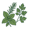 Herbs & Kitchen Garden – Motiv Geschenkidee.