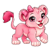 Kawaii Pink Lioness