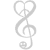 peace love music