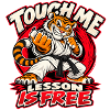 Karate-Tiger – freche Kampfansage im Comicstil