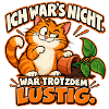 Freche Katze – Ich war’s nicht. 