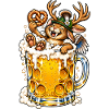Wolpertinger Lustiges Bayerisches Fabelwesen