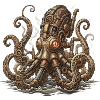 Octopus Steampunk Einfallsreichtum