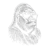 Gorilla mit Sonnenbrille