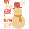 My Snowman Needs a Weather App