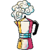 Moka Rainbow Pop Art