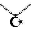 Türkei Flagge Kette