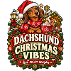 Christmas Dachshund
