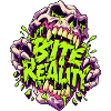 Beißende Realität Neon-Skull