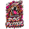 Professioneller Hund Peter Graffiti