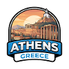 Athen Griechenland Reiseabzeichen Akropolis Parthenon