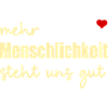 Demokratie Herz Menschlichkeit