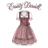 Ersatz Dirndl Lustiger Spruch Bayerische Tradition