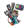 80er 90er Retro Technik & Gaming