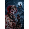 Unheimlicher Clown-Chirurg – Halloween-Horror