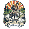 Kiesstaub & Chianti Distressed Cycling Tee