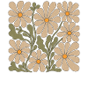 Abstrakte Wildblumen