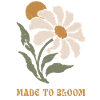 Bloom Daisy Botanischer Wappen