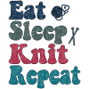 Stricken - Eat Sleep Knit Repeat