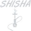 Shisha Hookah Silhouette Motiv