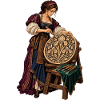 Mittelalterliches Schildornament