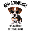 Cooler Beagle Sonnenbrille Schlafshirt