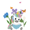 Veilchen · Garten · Bücher Einhorn · Schmetterling