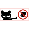 katze, hals Maul