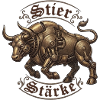 Steampunk Stier Stärke