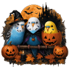 Halloween Wellensittiche