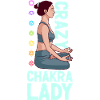 Verrückte Chakra-Lady